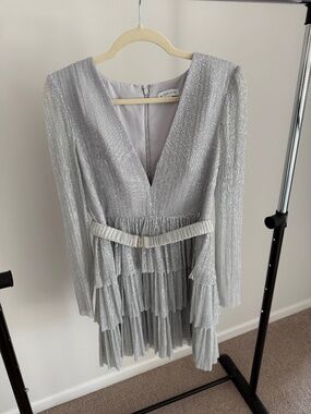 Gianni Bini Audriana Plunging V Neck Dress